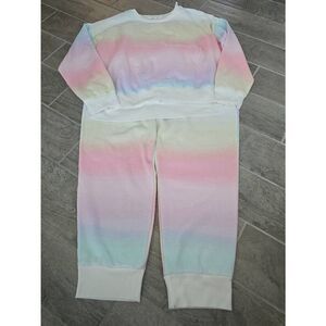 Women's Berkshire Home Wear Ombre Rainbow Lounge Set size XL‎